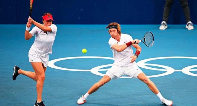 Павлюченкова и Рублёв вышли в финал теннисного микста Олимпиады-2020