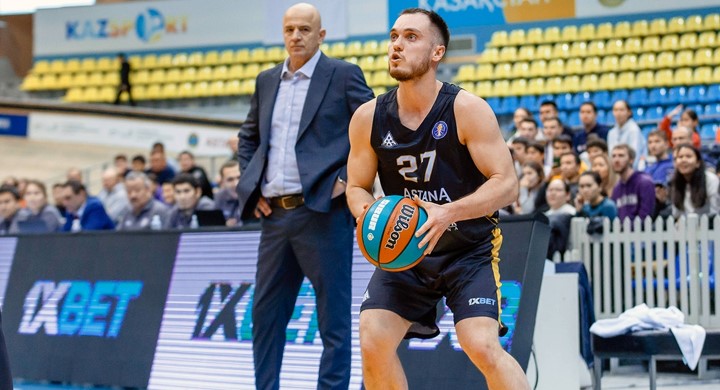 Баскетбольная «Астана» одержала 2 победу в лиге ВТБ