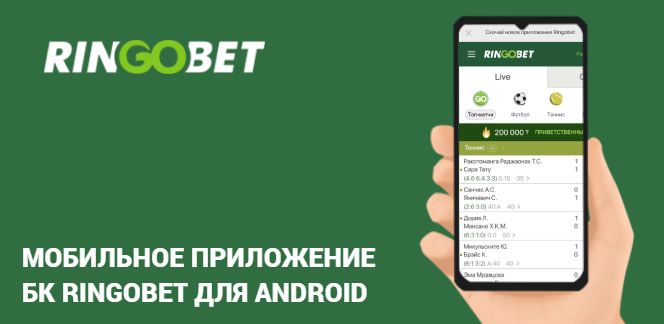 Приложение Рингобет
