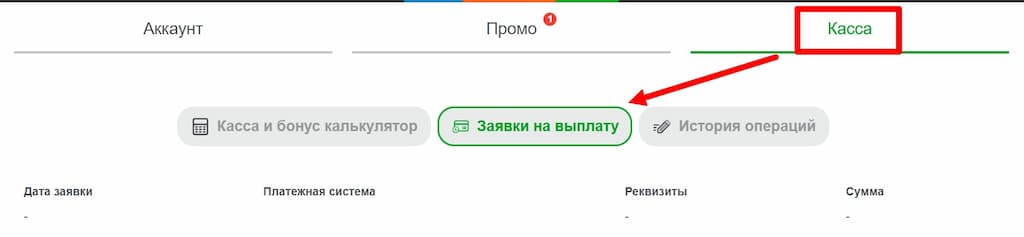 Вывод средств